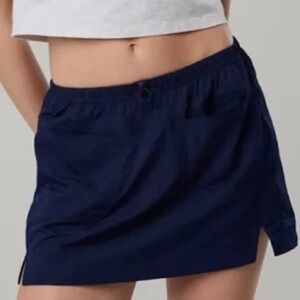 Offline by Aerie Hiker Mini Skort Royal Navy Size Large